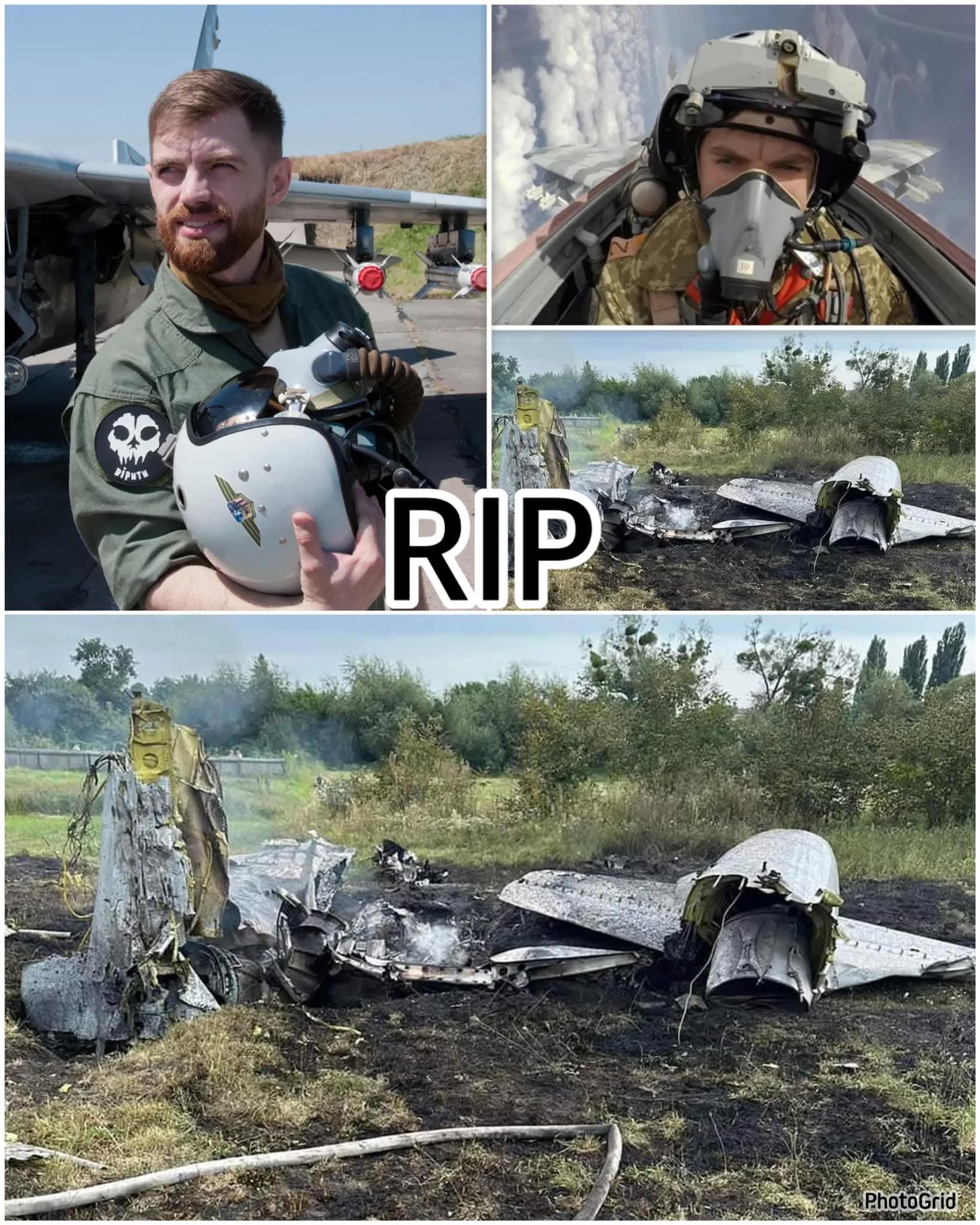 Ukrainian pilot ‘Juice’ among three killed in jet collision,